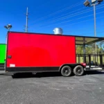 2024 8.5X22 TA3 Red Blackout Food Trailer Stock #42869