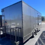 2024 8.5X20 TA3 CHARCOAL CONCESSION/FOOD TRAILER Stock #43531