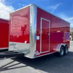 2024 7X16 TA RED CONCESSION TRAILER Stock #39064