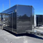 2024 8.5X24 TA3 BLACK BBQ TRAILER Stock#51792